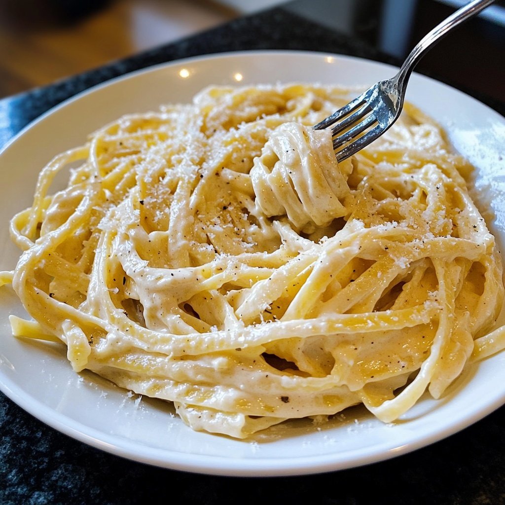 One-Pot Creamy Garlic Pasta