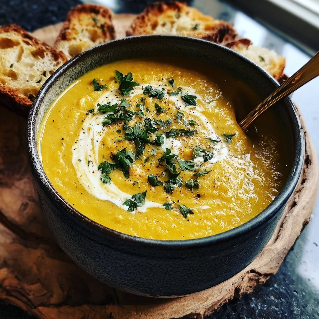 Creamy Lemon Chickpea Soup