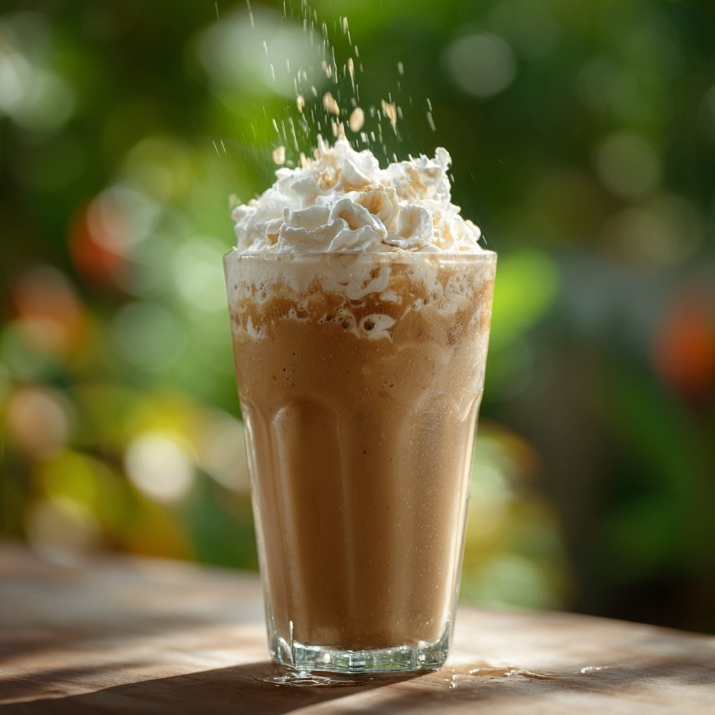Vanilla Iced Coffee Frappuccino