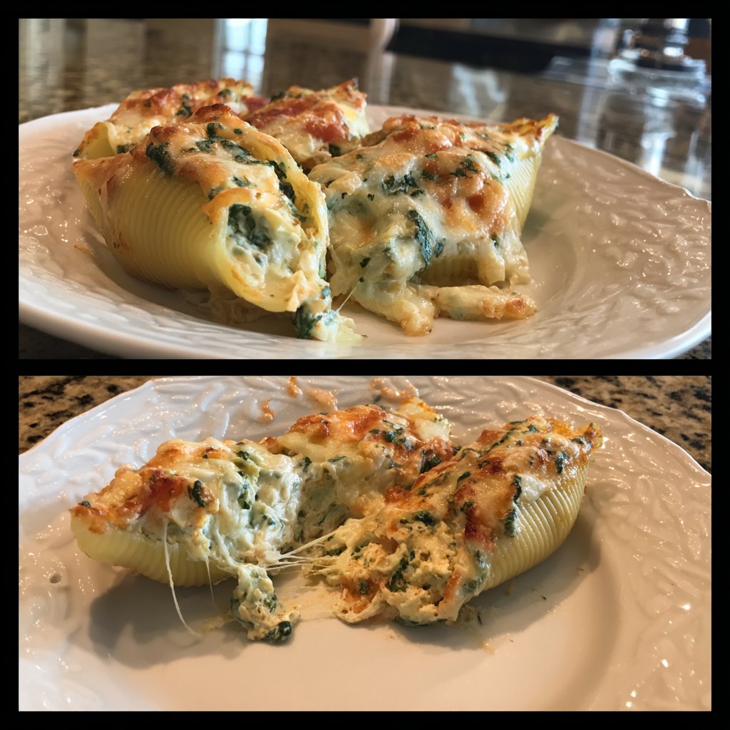 Sunday Veggie Stuffed Shells