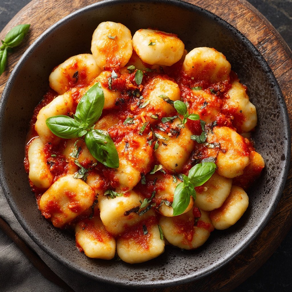 Sunday Tomato Basil Gnocchi