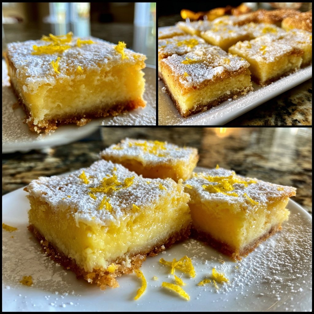 Limoncello Lemon Bars