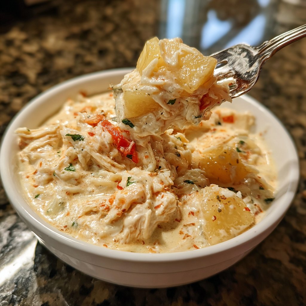 Creamy One Pot Pineapple Chicken And Rice